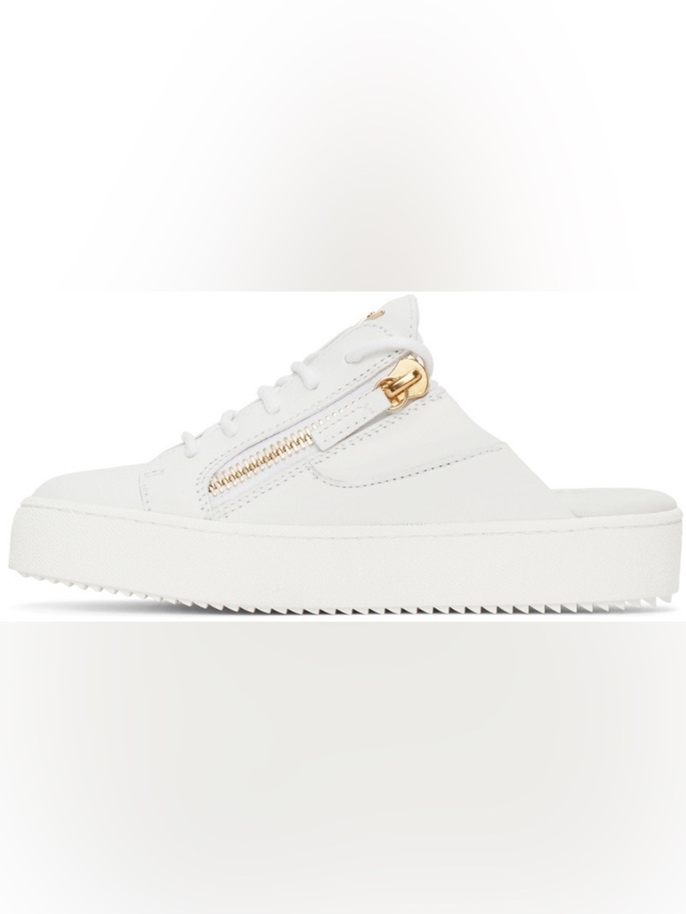 Giuseppe Zanotti White Slip-On Gail Sneakers